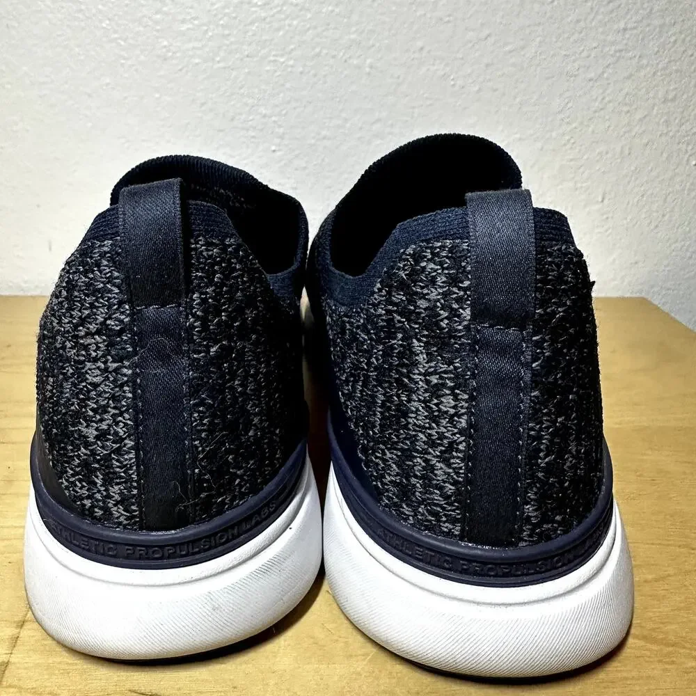 APL Techloom Bliss Sneakers Running Propelium Slip On Elastic Strap Navy 9.5